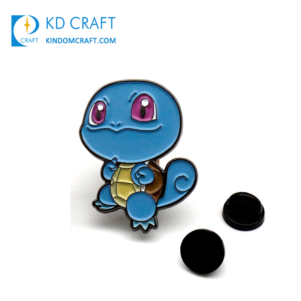 Custom Lapel Pin metal cartoon anime cute pokemon Squirtle enamel pin