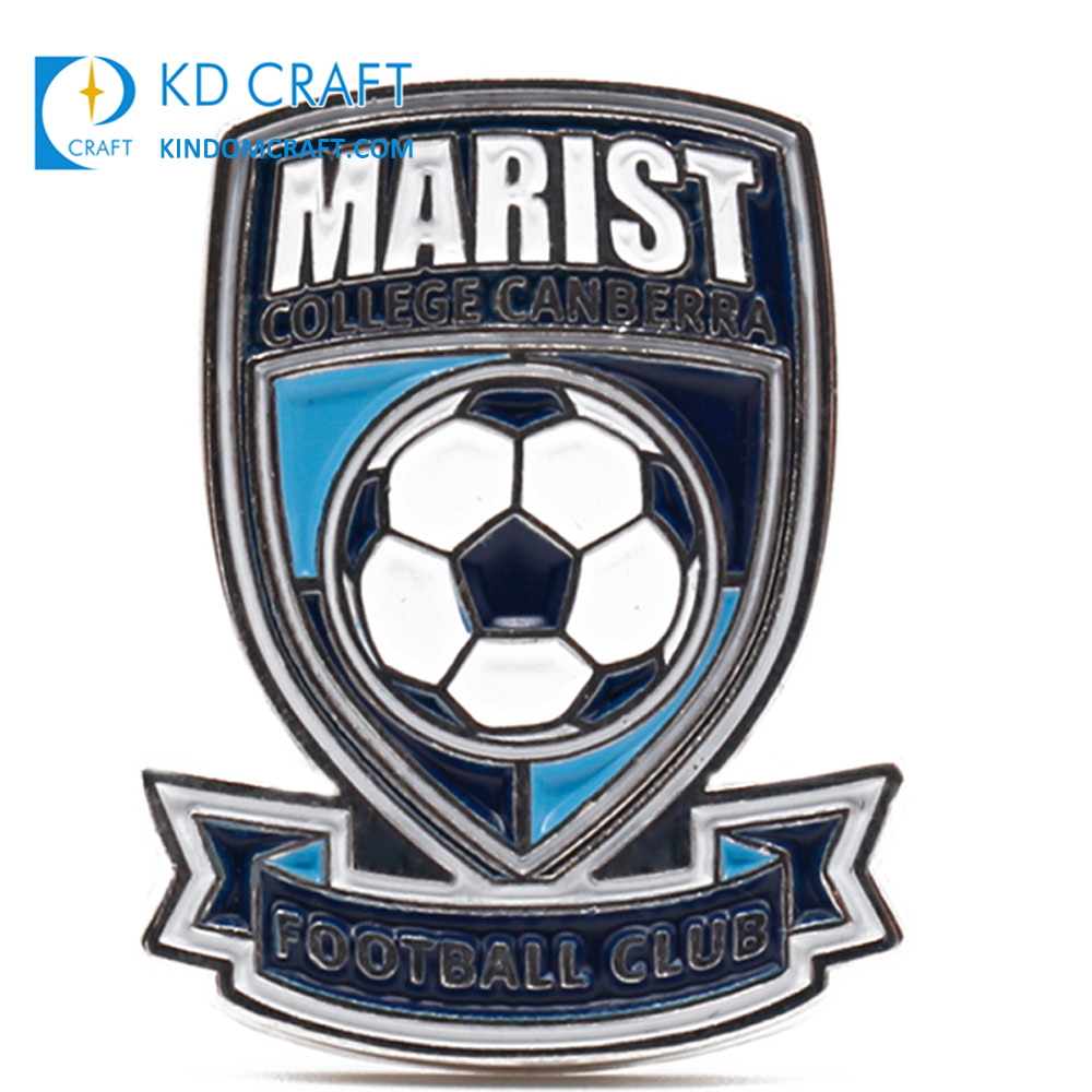 Custom Lapel Pin Badge metal sports football soccer enamel pin