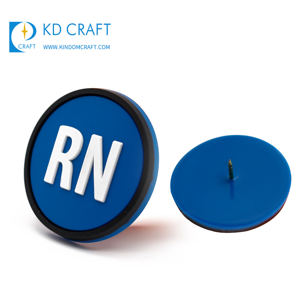 PVC RN letter Badge