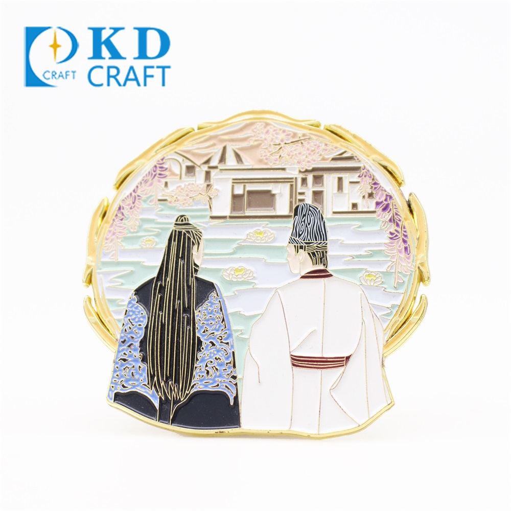 Premium Hard Enamel Lapel Pins - Durable & Vibrant Colors | KD Craft​